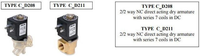 Solenoid Valve Applications floor Washing Machines