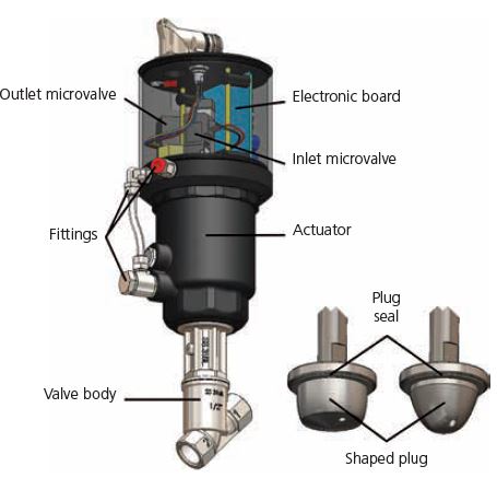 Modulating Piston Valves Plug and internals