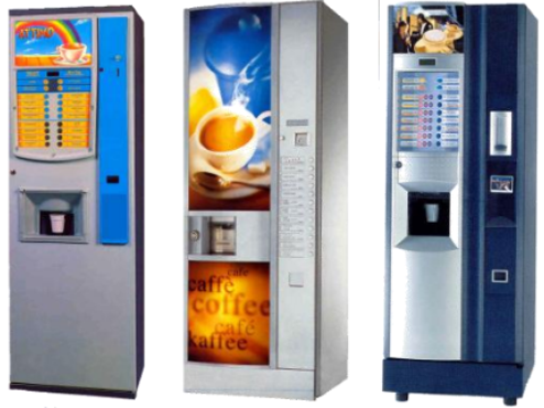 Solenoid Valves in Hot Drinks Dispensers; Hot drinks dispenser