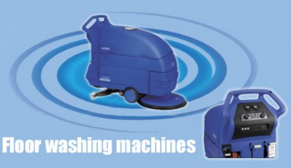 solenoid valves in floor washing machines; floor washing machines
